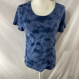 Old Navy Blue Tie Dye Everywear tee